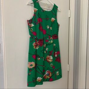 J Crew floral dress